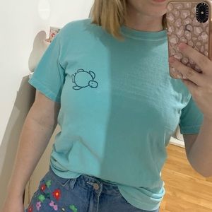 Shelly Cove Small Teal T-Shirt
